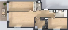 3 pokoje, mieszkanie 69,03 m², piętro 3, oferta nr A.K1.15, Porto Żerań, Warszawa, Białołęka, Żerań, ul. Myśliborska