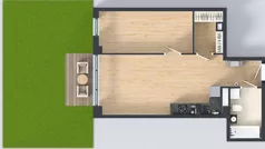2 pokoje, mieszkanie 48,40 m², parter, oferta nr B.K1.05, Porto Żerań, Warszawa, Białołęka, Żerań, ul. Myśliborska