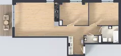 3 pokoje, mieszkanie 69,92 m², piętro 1, oferta nr B.K1.12, Porto Żerań, Warszawa, Białołęka, Żerań, ul. Myśliborska