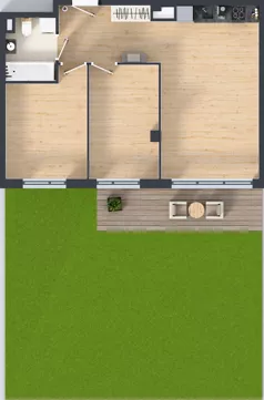 3 pokoje, mieszkanie 57,23 m², piętro 1, oferta nr A.K3.64, Porto Żerań, Warszawa, Białołęka, Żerań, ul. Myśliborska