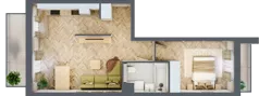 2 pokoje, mieszkanie 47,76 m², piętro 2, oferta nr C.P2.75, Mirabelki 5, Warszawa, Białołęka, Brzeziny, ul. Mirabelki 5