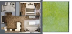 2 pokoje, mieszkanie 35,51 m², parter, oferta nr B.0.5, Jabłonova Bud. B, Piaseczno, ul. Jabłoniowa