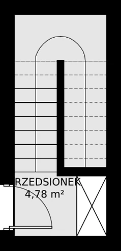 4 pokoje, mieszkanie 83,55 m², piętro 1, oferta nr 13B, Biała Dama, Ornontowice, ul. Brzozowa