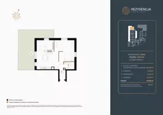 1 pokój, mieszkanie 62,26 m², parter, oferta nr B.008, Rezydencja Śródmiejska, Łódź, Śródmieście, Śródmieście-Wschód, ul. Pomorska 28
