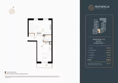1 pokój, mieszkanie 53,96 m², piętro 1, oferta nr B.101, Rezydencja Śródmiejska, Łódź, Śródmieście, Śródmieście-Wschód, ul. Pomorska 28