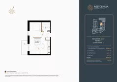 1 pokój, mieszkanie 39,73 m², piętro 2, oferta nr A.207, Rezydencja Śródmiejska, Łódź, Śródmieście, Śródmieście-Wschód, ul. Pomorska 28