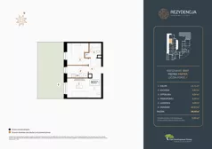 2 pokoje, mieszkanie 39,61 m², parter, oferta nr B.007, Rezydencja Śródmiejska, Łódź, Śródmieście, Śródmieście-Wschód, ul. Pomorska 28