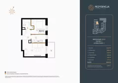 2 pokoje, mieszkanie 39,16 m², piętro 3, oferta nr B.310, Rezydencja Śródmiejska, Łódź, Śródmieście, Śródmieście-Wschód, ul. Pomorska 28