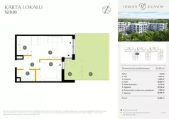 2 pokoje, mieszkanie 42,88 m², parter, oferta nr S2.0.03, Ogrody Julianów, Łódź, Bałuty, Julianów, ul. Zgierska 188