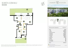 4 pokoje, mieszkanie 87,46 m², parter, oferta nr S3.0.02, Ogrody Julianów, Łódź, Bałuty, Julianów, ul. Zgierska 188