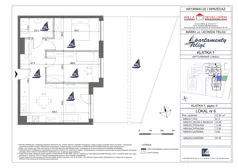 3 pokoje, mieszkanie 58,11 m², piętro 1, oferta nr 20, Apartamenty Teligi, Marki, ul. Leonida Teligi