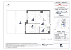2 pokoje, mieszkanie 38,29 m², piętro 2, oferta nr 85, Apartamenty Teligi, Marki, ul. Leonida Teligi