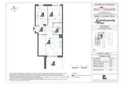 3 pokoje, mieszkanie 51,22 m², parter, oferta nr 60, Apartamenty Teligi, Marki, ul. Leonida Teligi