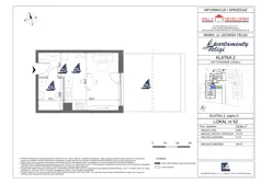 1 pokój, mieszkanie 28,88 m², parter, oferta nr 62, Apartamenty Teligi, Marki, ul. Leonida Teligi