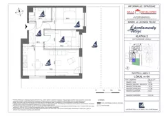 3 pokoje, mieszkanie 58,11 m², piętro 1, oferta nr 20, Apartamenty Teligi, Marki, ul. Leonida Teligi