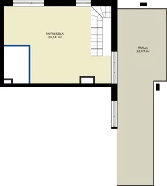 2 pokoje, mieszkanie 87,31 m², piętro 4, oferta nr 114, Apartamenty Teligi, Marki, ul. Leonida Teligi