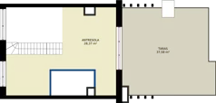 2 pokoje, mieszkanie 67,17 m², piętro 4, oferta nr 109, Apartamenty Teligi, Marki, ul. Leonida Teligi