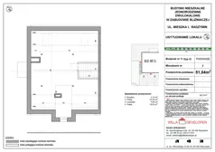 3 pokoje, mieszkanie 66,51 m², piętro 1, oferta nr 27_2, Osiedle Mieszka I, Radzymin, ul. Mieszka I