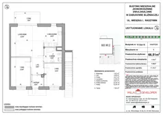 3 pokoje, mieszkanie 66,51 m², parter, oferta nr 29_1, Osiedle Mieszka I, Radzymin, ul. Mieszka I