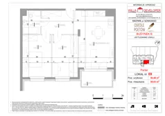 3 pokoje, mieszkanie 56,88 m², parter, oferta nr 9, Osiedle Poetów, Radzymin, ul. Słowackiego