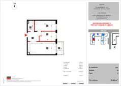 3 pokoje, mieszkanie 55,85 m², piętro 2, oferta nr 101, SKRAJNA 9, Ząbki, ul. Skrajna 9