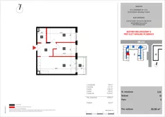 3 pokoje, mieszkanie 55,90 m², piętro 3, oferta nr 114, SKRAJNA 9, Ząbki, ul. Skrajna 9