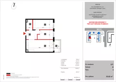 3 pokoje, mieszkanie 55,82 m², piętro 4, oferta nr 127, SKRAJNA 9, Ząbki, ul. Skrajna 9