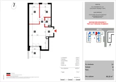 3 pokoje, mieszkanie 60,10 m², piętro 1, oferta nr 14, SKRAJNA 9, Ząbki, ul. Skrajna 9
