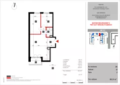 3 pokoje, mieszkanie 60,14 m², piętro 2, oferta nr 28, SKRAJNA 9, Ząbki, ul. Skrajna 9
