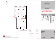 3 pokoje, mieszkanie 58,42 m², piętro 3, oferta nr 68, SKRAJNA 9, Ząbki, ul. Skrajna 9