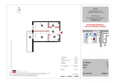 2 pokoje, mieszkanie 40,98 m², piętro 1, oferta nr 11, SKRAJNA 9, Ząbki, ul. Skrajna 9
