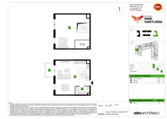 1 pokój, mieszkanie 68,56 m², piętro 2, oferta nr A/17, Osiedle Park Świetlików, Wrocław, Maślice, Aleja Śliwowa 21