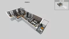 1 pokój, mieszkanie 83,32 m², piętro 2, oferta nr A/27, Osiedle Park Świetlików, Wrocław, Maślice, Aleja Śliwowa 21