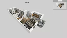 1 pokój, mieszkanie 83,32 m², piętro 2, oferta nr A/27, Osiedle Park Świetlików, Wrocław, Maślice, Aleja Śliwowa 21