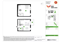 1 pokój, mieszkanie 64,65 m², piętro 2, oferta nr A/28, Osiedle Park Świetlików, Wrocław, Maślice, Aleja Śliwowa 21