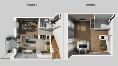 1 pokój, mieszkanie 64,65 m², piętro 2, oferta nr A/28, Osiedle Park Świetlików, Wrocław, Maślice, Aleja Śliwowa 21