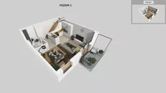 1 pokój, mieszkanie 64,65 m², piętro 2, oferta nr A/28, Osiedle Park Świetlików, Wrocław, Maślice, Aleja Śliwowa 21