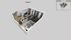 1 pokój, mieszkanie 62,55 m², piętro 2, oferta nr A/58, Osiedle Park Świetlików, Wrocław, Maślice, Aleja Śliwowa 21