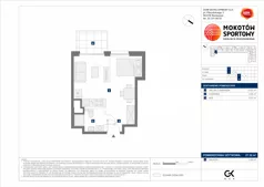 1 pokój, mieszkanie 27,32 m², piętro 3, oferta nr C/24, Mokotów Sportowy 1.3, Warszawa, Mokotów, Augustówka, ul. Antoniewska