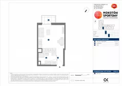 1 pokój, mieszkanie 28,80 m², piętro 2, oferta nr D/9, Mokotów Sportowy 1.3, Warszawa, Mokotów, Augustówka, ul. Antoniewska