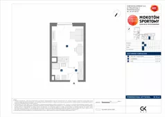 1 pokój, mieszkanie 26,16 m², parter, oferta nr D/31, Mokotów Sportowy 1.3, Warszawa, Mokotów, Augustówka, ul. Antoniewska