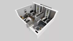 1 pokój, mieszkanie 32,24 m², parter, oferta nr D/55, Osiedle Wilno 8.1.2, Warszawa, Targówek, Elsnerów, ul. Bukowiecka