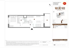 1 pokój, mieszkanie 35,43 m², parter, oferta nr B/1, Osiedle Wilno 8.1.2, Warszawa, Targówek, Elsnerów, ul. Bukowiecka