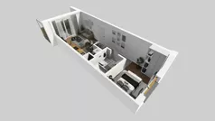 1 pokój, mieszkanie 35,43 m², parter, oferta nr B/1, Osiedle Wilno 8.1.2, Warszawa, Targówek, Elsnerów, ul. Bukowiecka