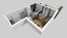 1 pokój, mieszkanie 32,03 m², parter, oferta nr A/2, Apartamenty Kamieńskiego, Wrocław, Karłowice-Różanka, ul. Kamieńskiego 53a