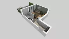 1 pokój, mieszkanie 32,03 m², parter, oferta nr A/2, Apartamenty Kamieńskiego, Wrocław, Karłowice-Różanka, ul. Kamieńskiego 53a