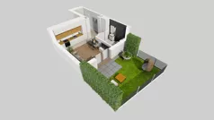 1 pokój, mieszkanie 32,03 m², parter, oferta nr A/2, Apartamenty Kamieńskiego, Wrocław, Karłowice-Różanka, ul. Kamieńskiego 53a