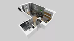 1 pokój, mieszkanie 30,44 m², piętro 1, oferta nr B/4, Osiedle przy Wielickiej etap 1.2, Kraków, Bieżanów-Prokocim, ul. M. Orwid