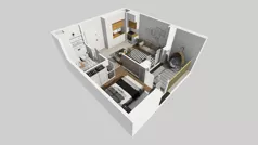 1 pokój, mieszkanie 32,20 m², piętro 6, oferta nr C/165, Przystanek Prądnik 2, Kraków, Prądnik Biały, Górka Narodowa, ul. Meiera