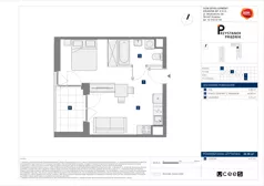 1 pokój, mieszkanie 32,20 m², piętro 7, oferta nr C/171, Przystanek Prądnik 2, Kraków, Prądnik Biały, Górka Narodowa, ul. Meiera